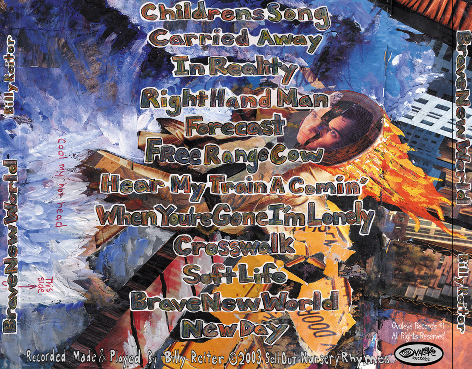Billy Reiter- Brave New World (Music Album Art) , by Billy Reiter