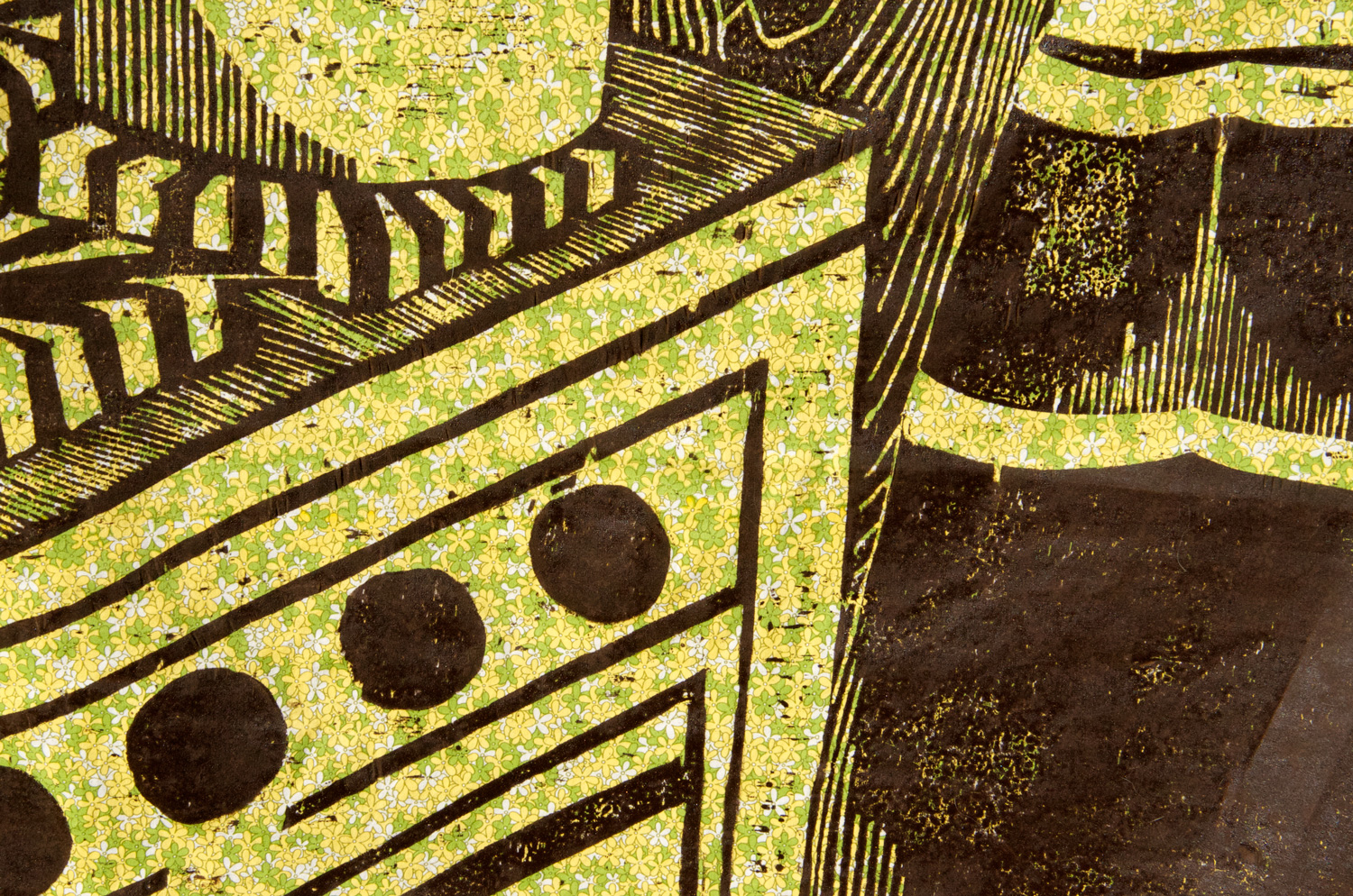The Good Wife #2 woodcut print, by Tara Marolf