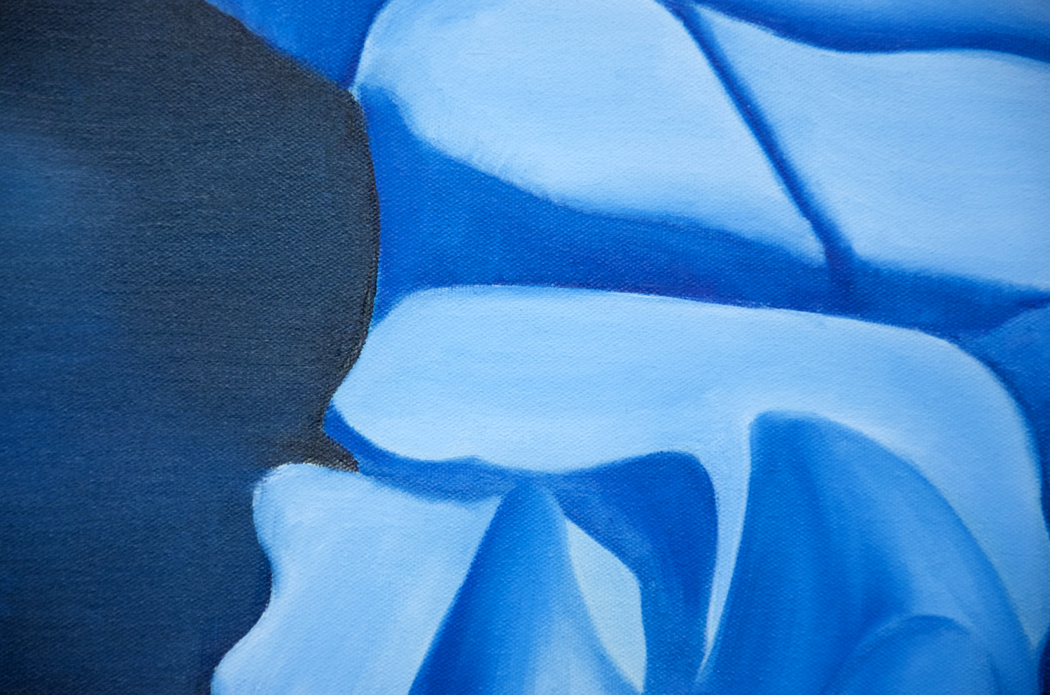 Iceberg oil painting, by Tara Marolf