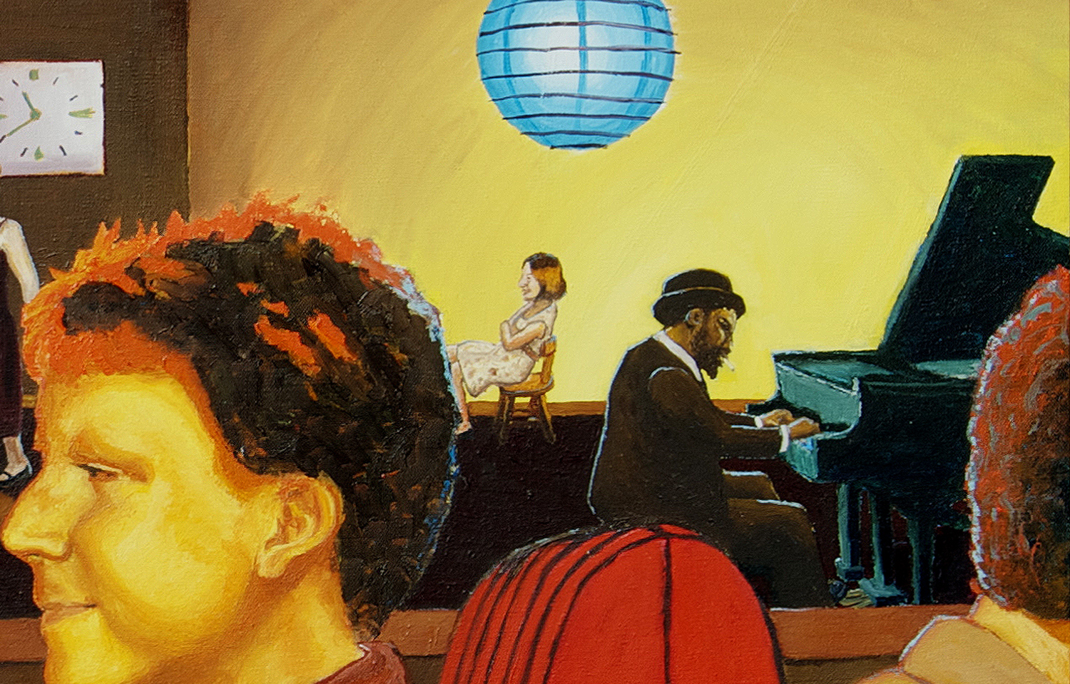 Melanie & Kevin oil painting, by Billy Reiter