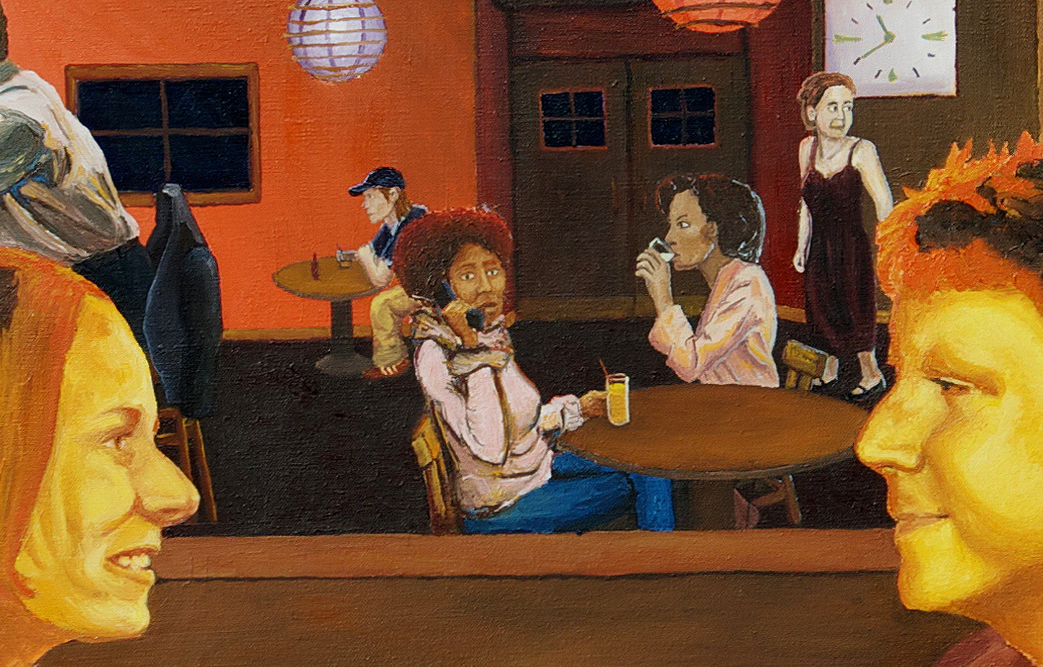 Melanie & Kevin oil painting, by Billy Reiter
