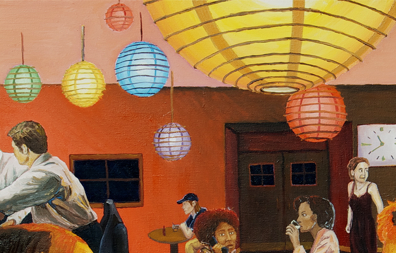Melanie & Kevin oil painting, by Billy Reiter
