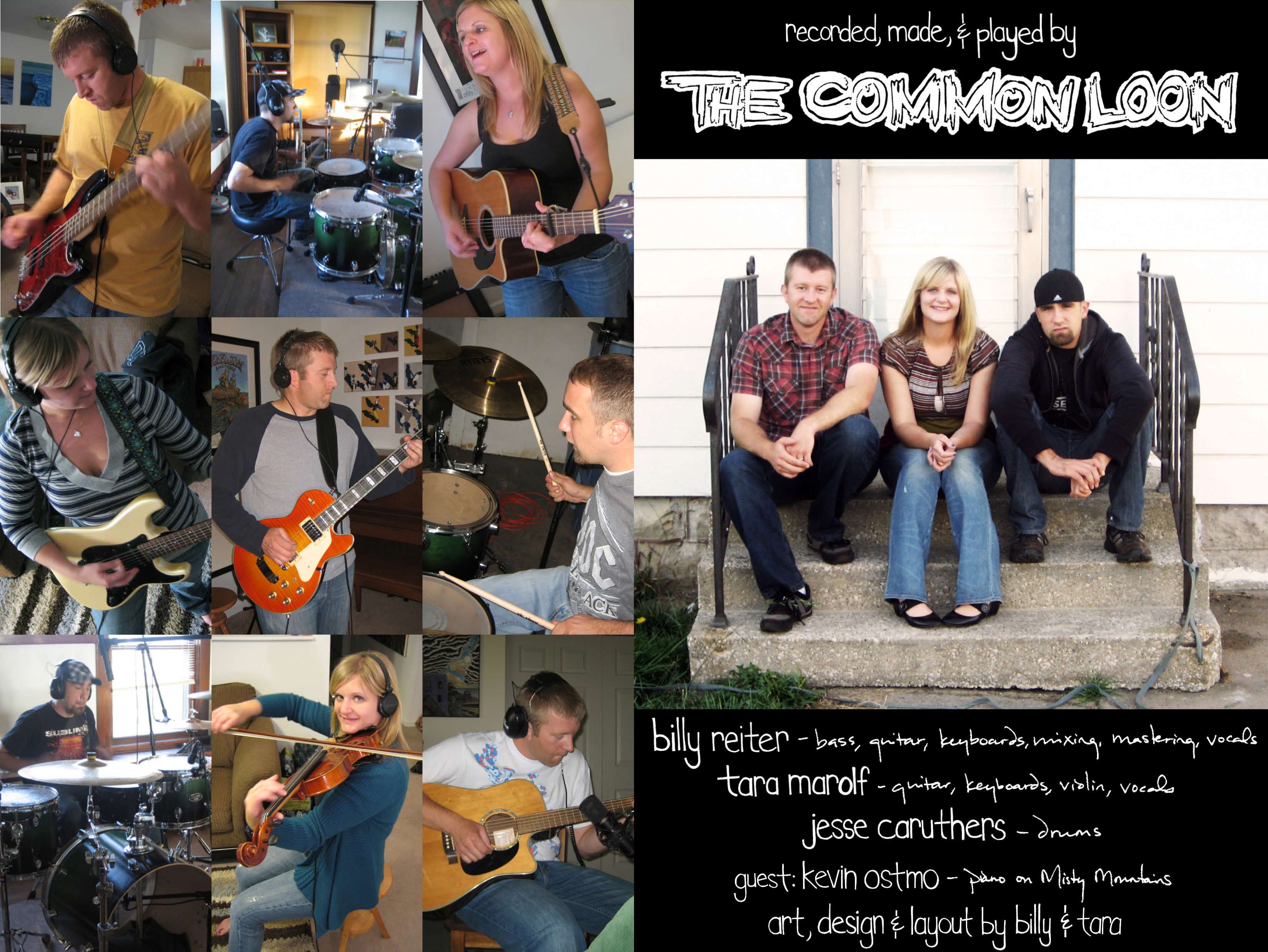 The Common Loon - Flight (Music Album Art), by Billy Reiter & Tara Marolf