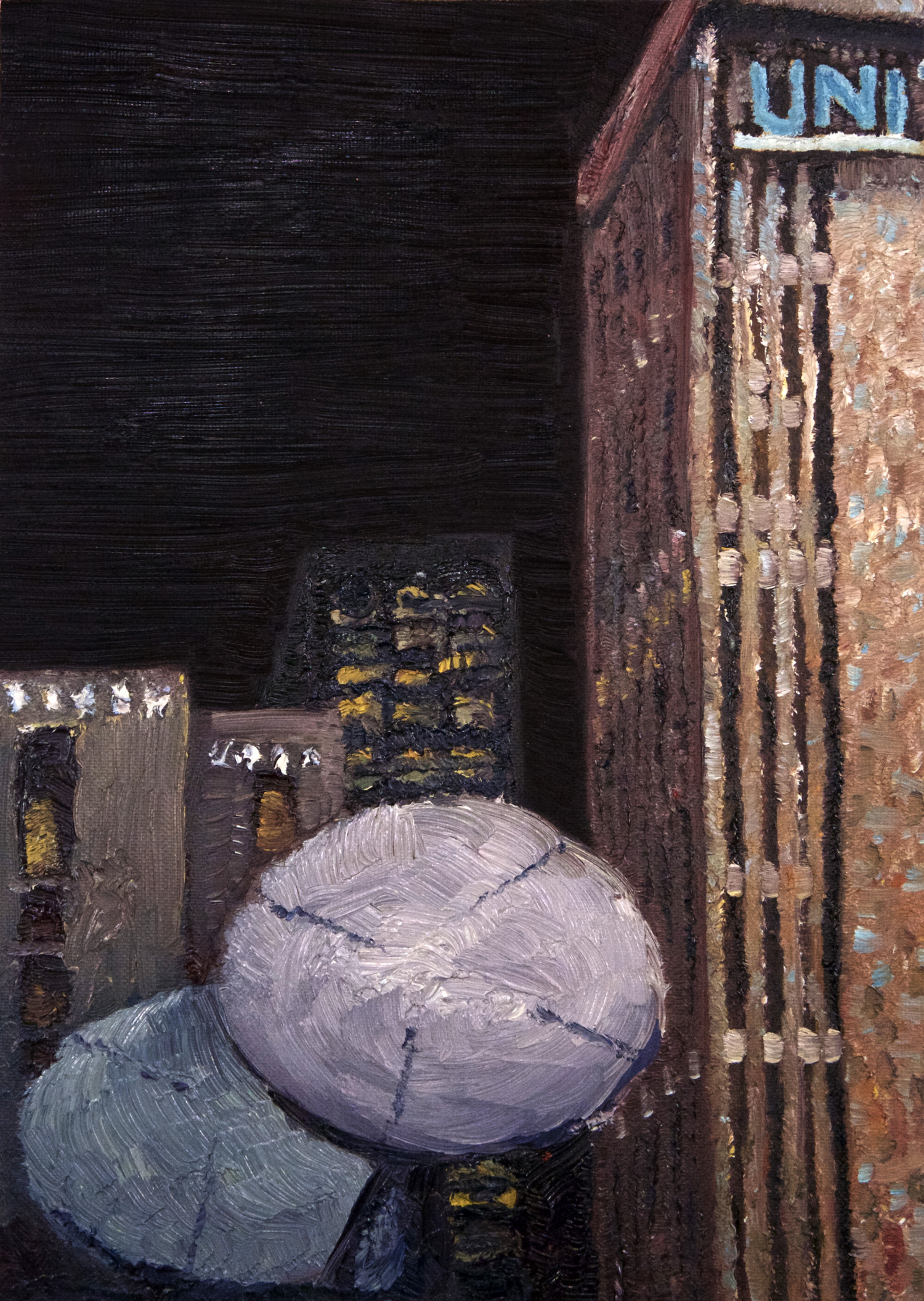The Mystery Of Unitrin (Chicago) oil painting, by Billy Reiter