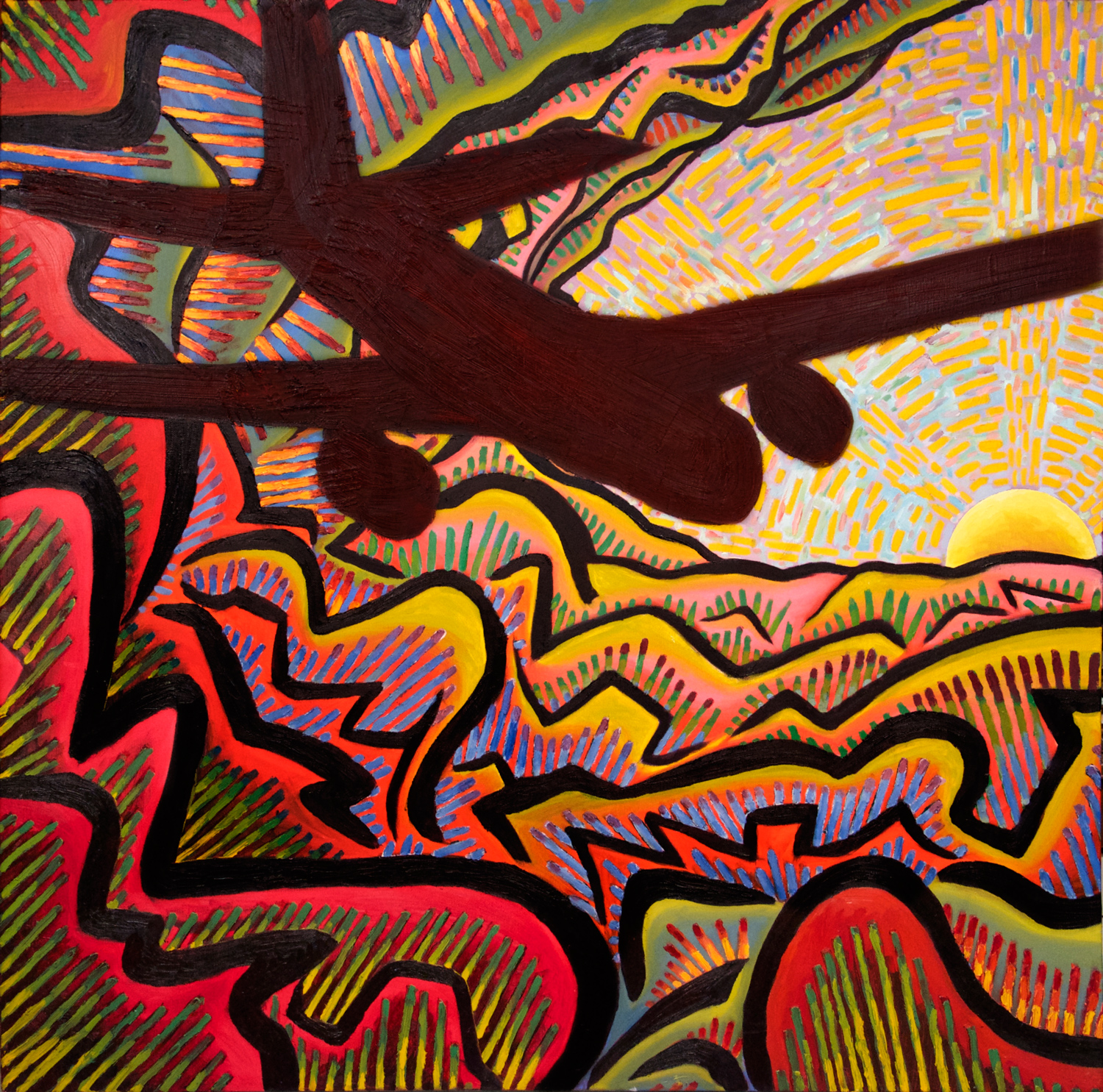 New Fear In Air Travel (Post 9/11) oil painting, by Billy Reiter