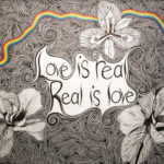 Love Is Real Flower drawing, by Tara Marolf