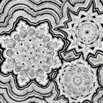 Flowers B&W drawing, by Tara Marolf