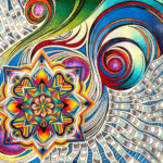 Flowers #13 drawing, by Tara Marolf